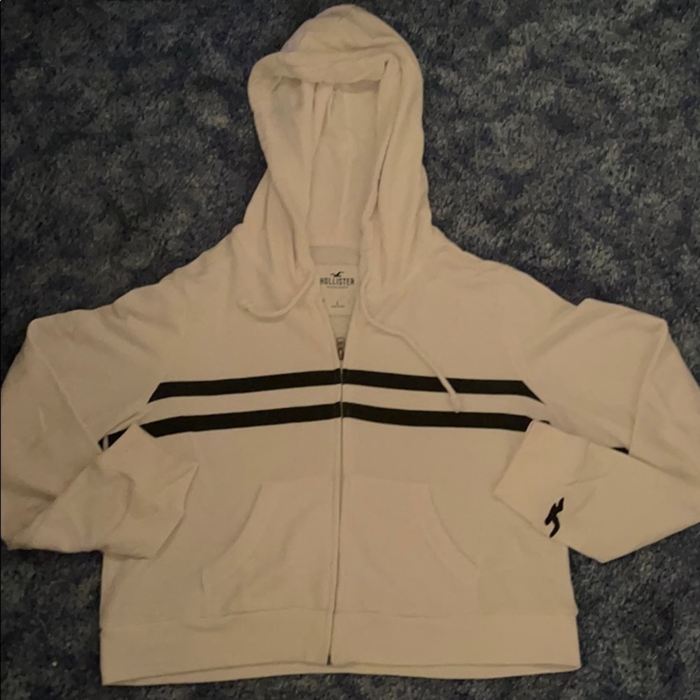 Hollister zip up hoodie